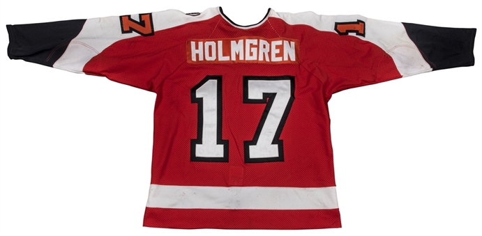 1977-78 Paul Holmgren Game Used Philadelphia Flyers Jersey (MeiGray)